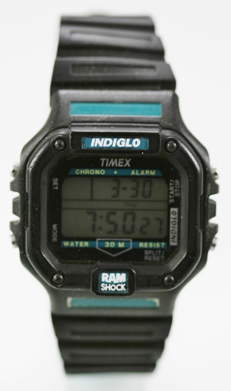 timex plastic watch